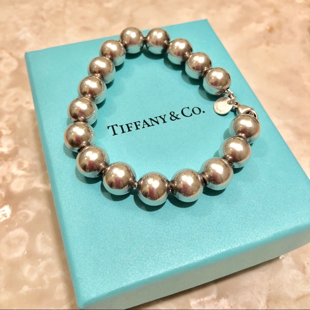 Tiffany & Co. silver ball bead bracelet